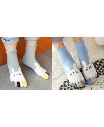 Детски чорапи с пръсти заек 598 2 чифта